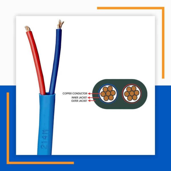 Alarm Cable 2Core 1.5mm 305m fci-4251