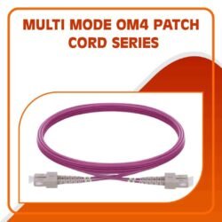 sc to sc multimode fiber patch cable duplex LSZH OM4 5m