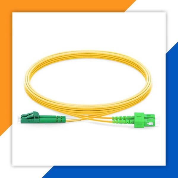 fiber patch cord sc-lc single mode duplex lszh 10m