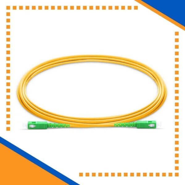 single mode sc-sc-apc SX fiber optic patch cord lszh 10M