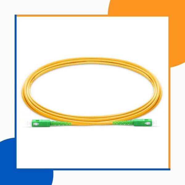 single mode sc-sc-apc SX fiber optic patch cord lszh 10M