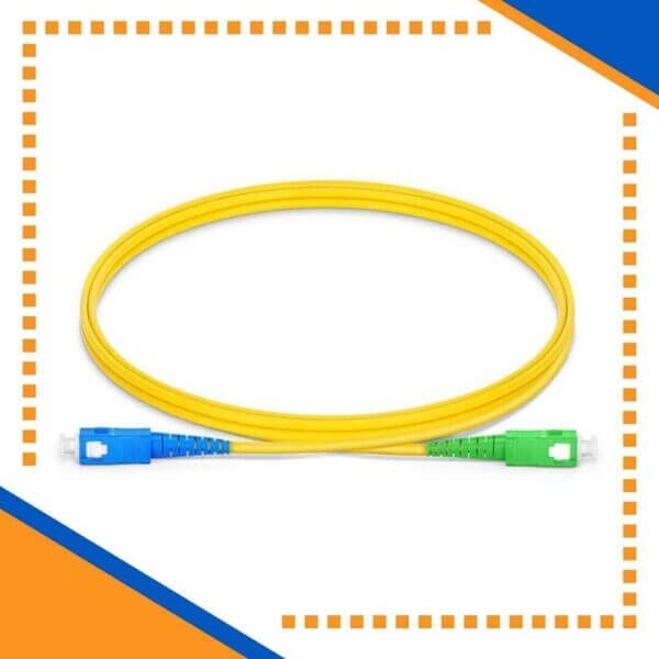 SC-APC-SC-UPC Simplex Patch Cord SM LSZH 10m