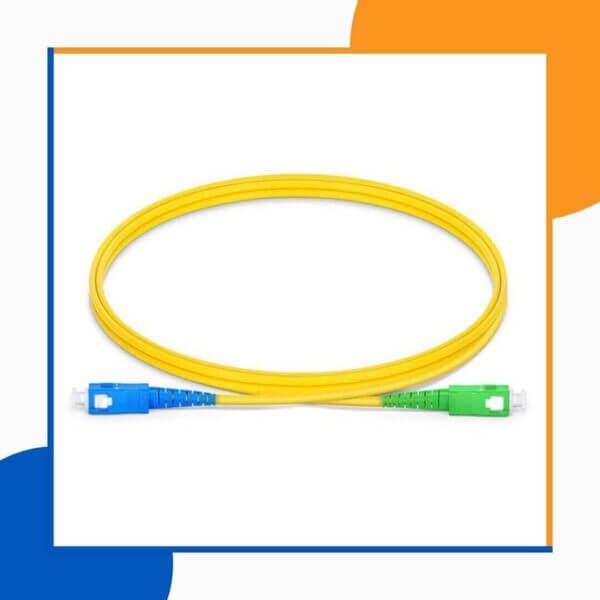 SC-APC-SC-UPC Simplex Patch Cord SM LSZH 10m