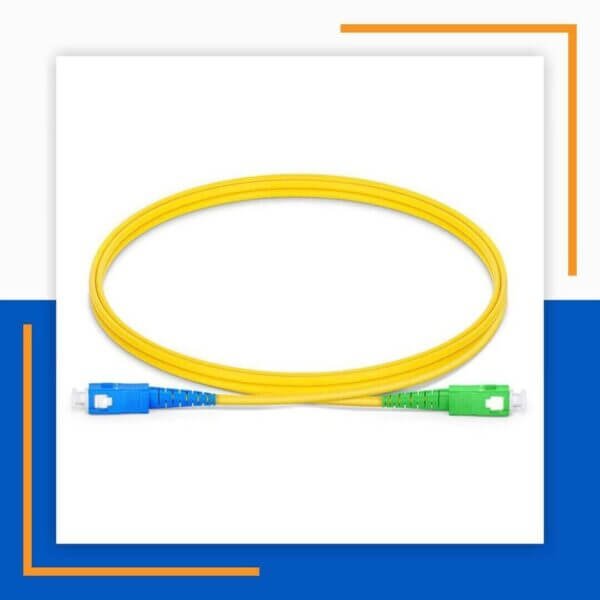 SC-APC-SC-UPC Simplex Patch Cord SM LSZH 10m