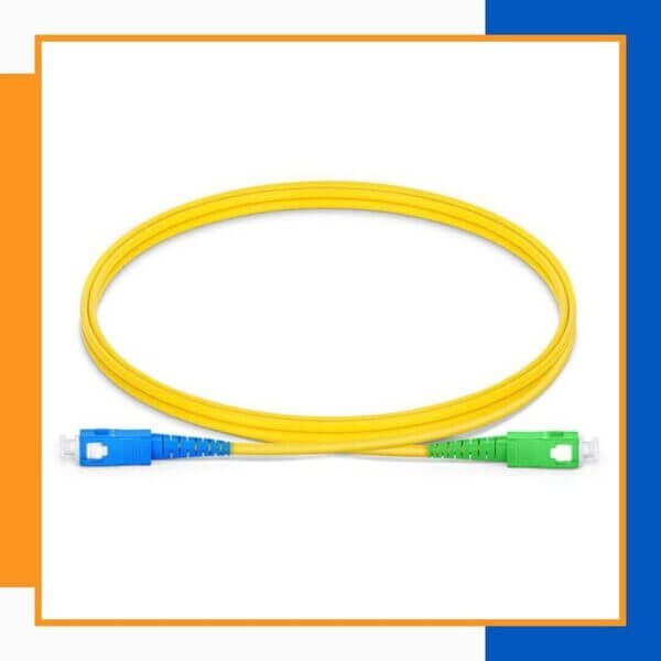 SC-APC-SC-UPC Simplex Patch Cord SM LSZH 10m