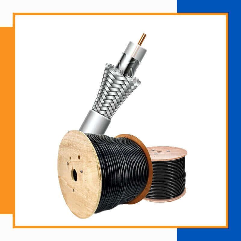 The Quality and Innovation Behind Coax Cable FTTH by Fahad Cables Industry FZE in Sharjah, UAE 6 Rg6 coaxial cable 305m