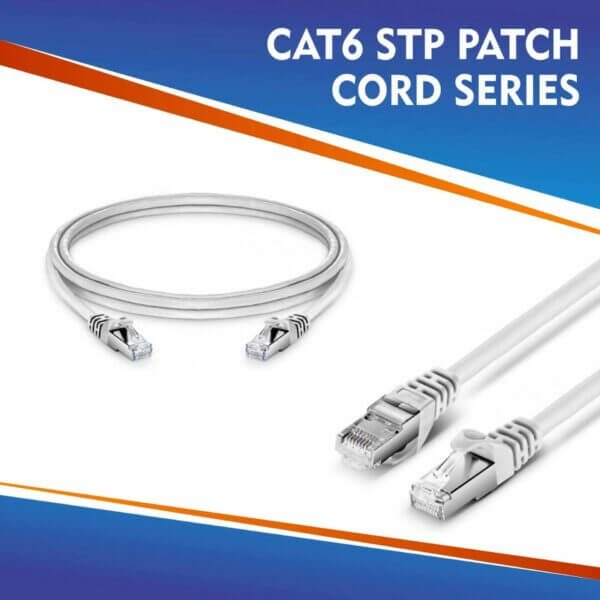 CAT6 STP PATCH CORD SERIES WHITE CAT6 STP PATCH CORD SERIES WHITE