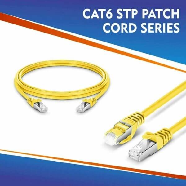 CAT6 STP PATCH CORD SERIES YELLOW CAT6 STP PATCH CORD SERIES YELLOW