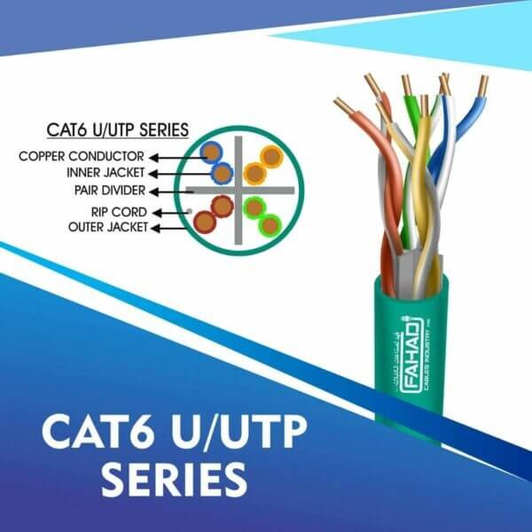 cat6-AQUA Cat6 U-UTP Network cable 305m