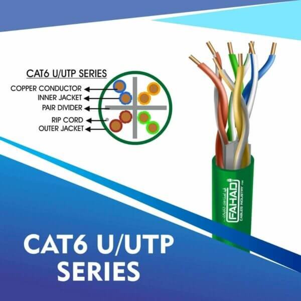 cat6-GREEN Cat6 U-UTP Network cable 305m