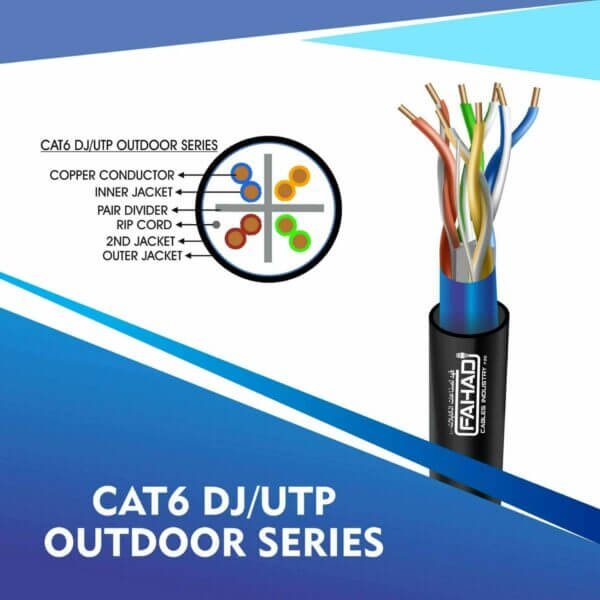 Cat6 DJ-UTP Network cable 305m