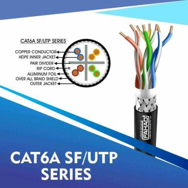 Cat6a SF-UTP Network LSZH cable 305m