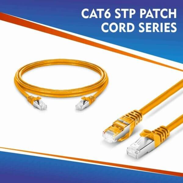CAT6 STP PATCH CORD SERIES ORANGE