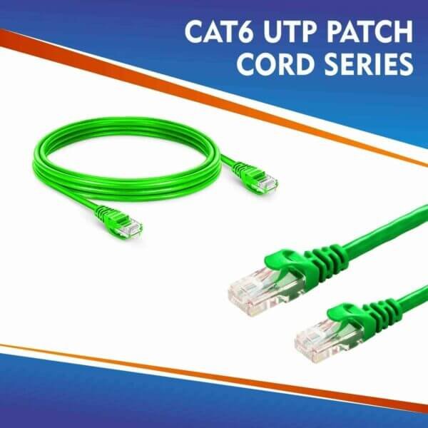 CAT6 UTP PATCH CORD SERIES GREEN CAT6 UTP PATCH CORD SERIES GREEN