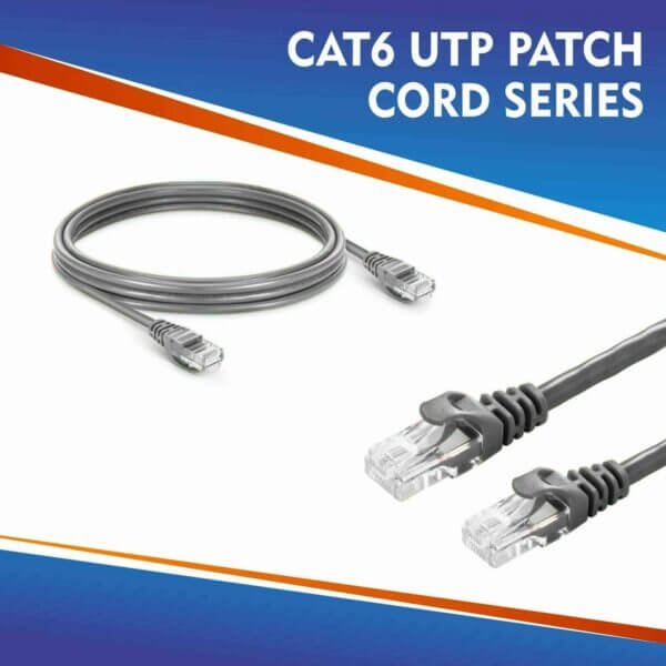 CAT6 UTP PATCH CORD SERIES GREY CAT6 UTP PATCH CORD SERIES GR