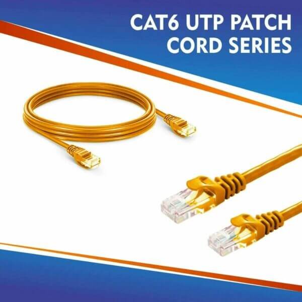 CAT6 UTP PATCH CORD SERIES ORANGE