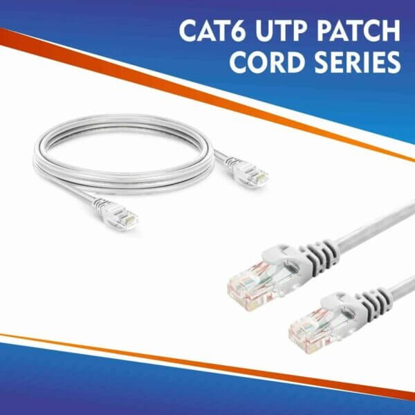 CAT6 UTP PATCH CORD SERIES WHITE CAT6 UTP PATCH CORD SERIES WHITE