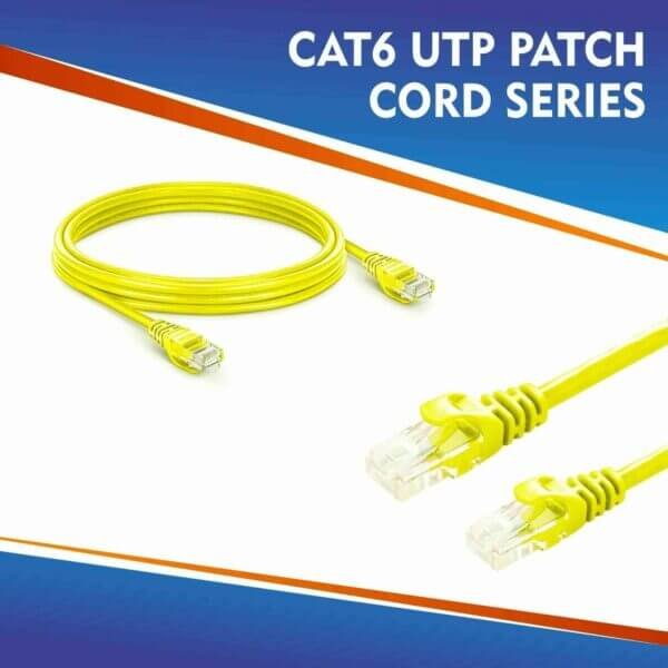 CAT6 UTP PATCH CORD SERIES YELLOW CAT6 UTP PATCH CORD SERIES YELLOW
