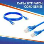 cat6a data patch cord utp 0.5meter