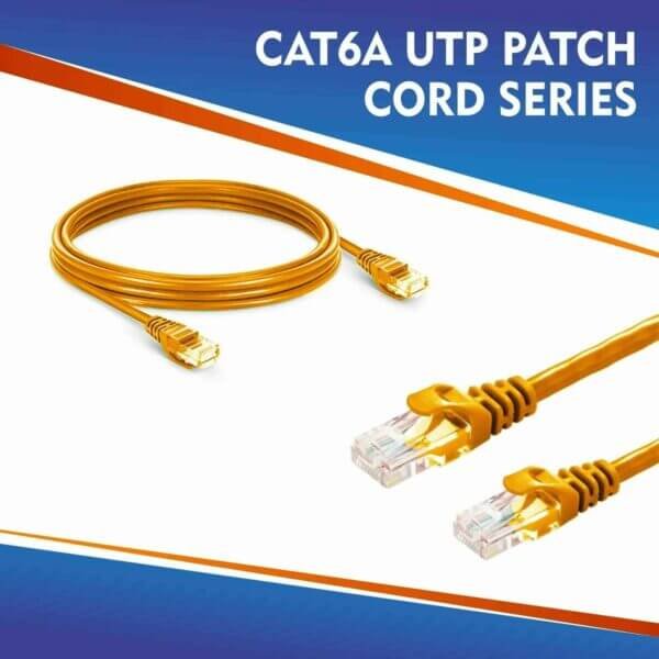 CAT6A UTP PATCH CORD SERIES ORANGE