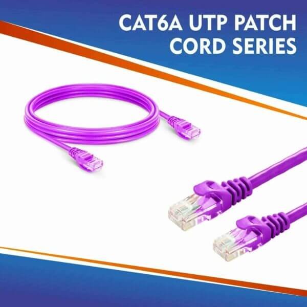CAT6A UTP PATCH CORD SERIES VOILET