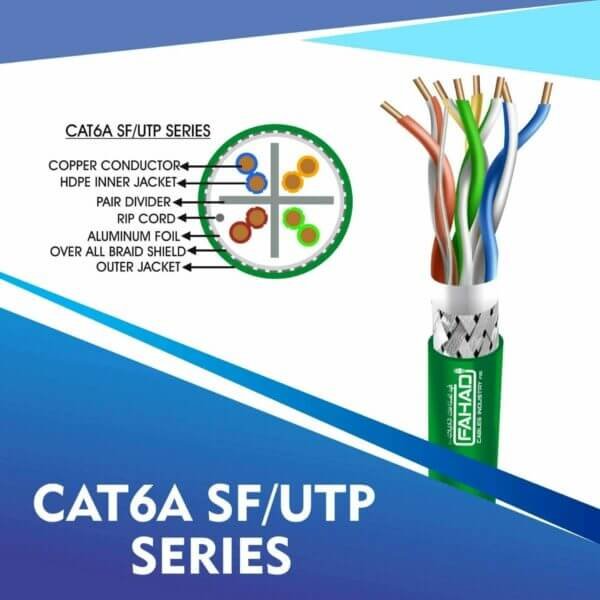 Cat6a SF-UTP Network LSZH cable 305m