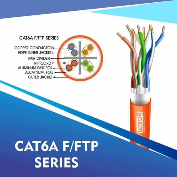 Cat6a F-FTP Network LSZH cable 305m