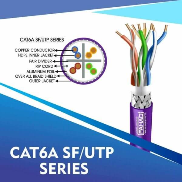Cat6a SF-UTP Network LSZH cable 305m