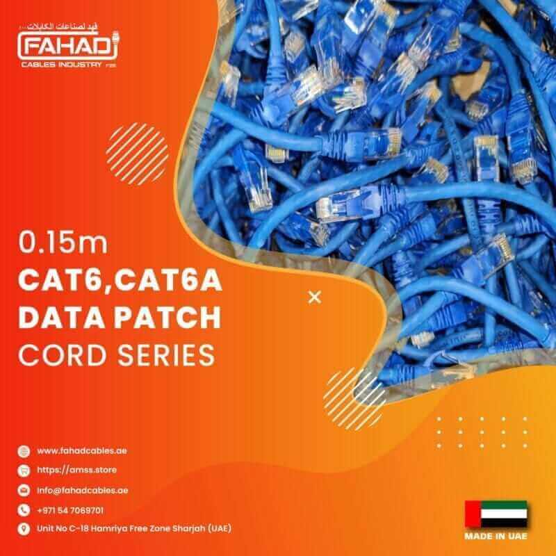 0.15m cat6 cat6a data patch cord 1-01