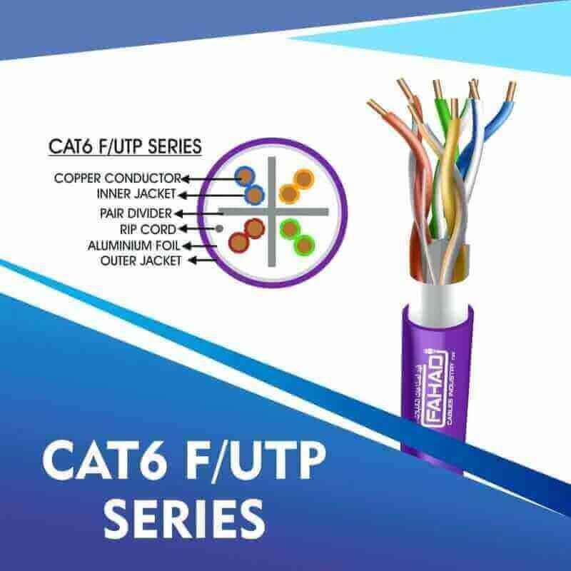 Comparing 23awg vs 24awg Cat6 Cables: Insights from Fahad Cables Industry FZE 5 CAT6 F-UTP SERIES