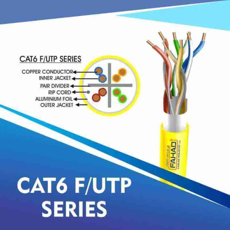 Understanding Cat6 Color Codes: Insights from Fahad Cables Industry FZE 3 CAT6 F-UTP SERIES