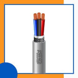 3 core control cable braid shielded pvc 10 to 24 awg 305m