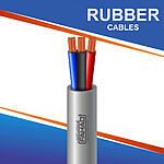 3 core Rubber cable 16 to 24 awg 305m