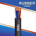3 core Rubber cable outdoor 16 to 24 awg 305m