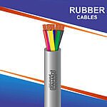 8 core Rubber cable 16 to 24 awg 305m