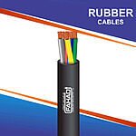8 core Rubber cable outdoor 16 to 24 awg 305m