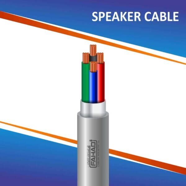 4 core speaker cable shielded pvc 10 to 24 awg 305m