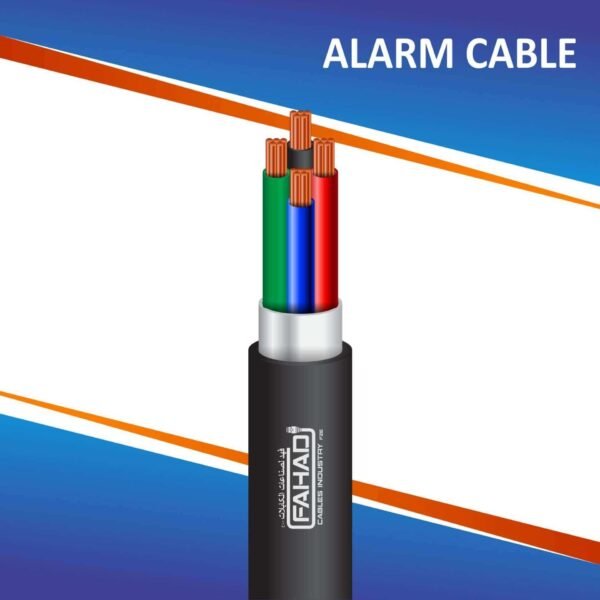 4 core Alarm Cable shielded outdoor 10 to 24 awg 305m
