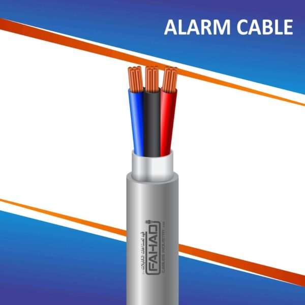3 core Alarm Cable shielded pvc 10 to 24 awg 305m