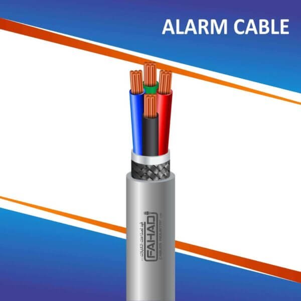 4 core Alarm Cable braid shielded pvc 10 to 24 awg 305m