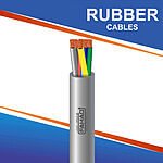 6 core Rubber cable 16 to 24 awg 305m