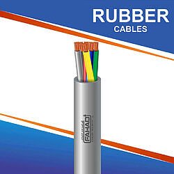 6 core Rubber cable 16 to 24 awg 305m