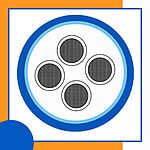 4 core Rubber cable 16 to 24 awg 305m