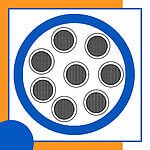 8 core Rubber cable 16 to 24 awg 305m