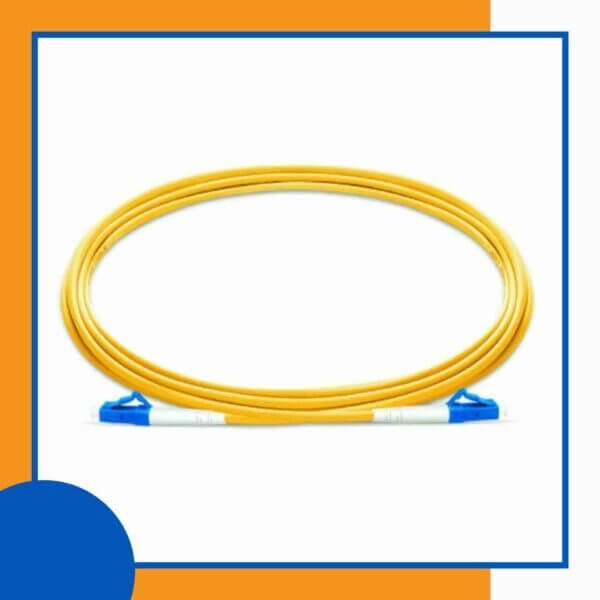 Fiber Optic Patch Cord SM UPC FCI-S54410Y-2 Fiber Optic Patch Cord SM UPC FCI-S54410Y OS2 Fiber Patch Cord