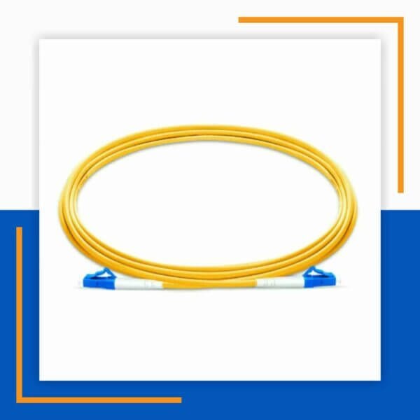 Fiber Optic Patch Cord SM UPC FCI-S54410Y-5 Fiber Optic Patch Cord SM UPC FCI-S54410Y