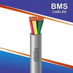 8 core BMS Cable PVC 10 to 24 awg 305m