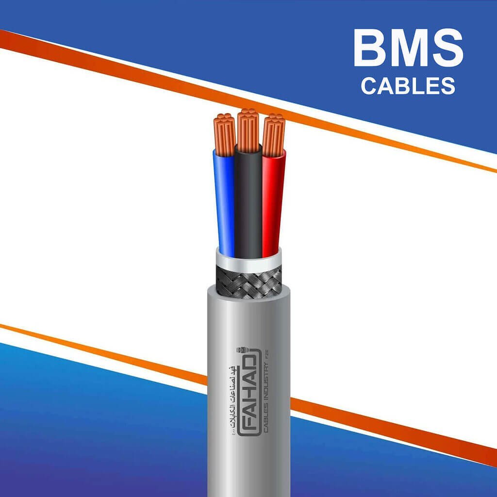 Home 11 3 core BMS Cable braid shielded pvc 10 to 24 awg 305m