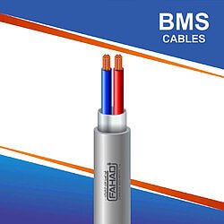 2 core BMS Cable shielded 10 to 24 awg 305m