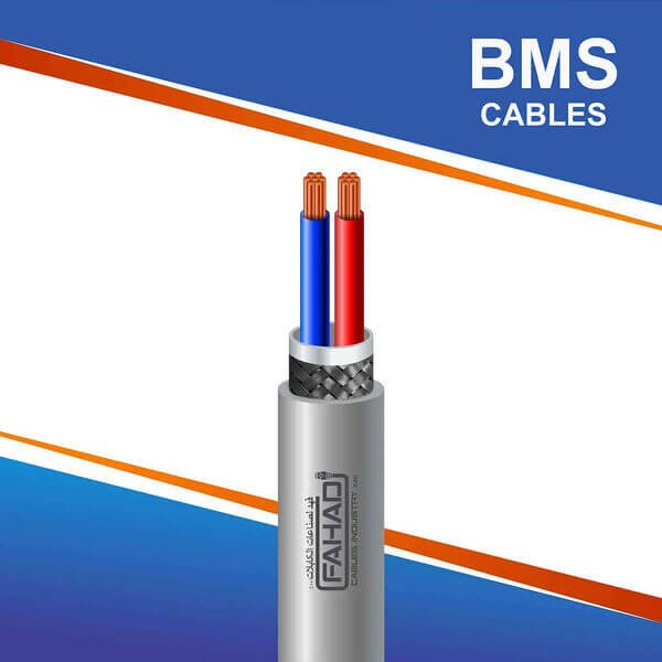 2 core BMS Cable braid shielded 10 to 24 awg 305m